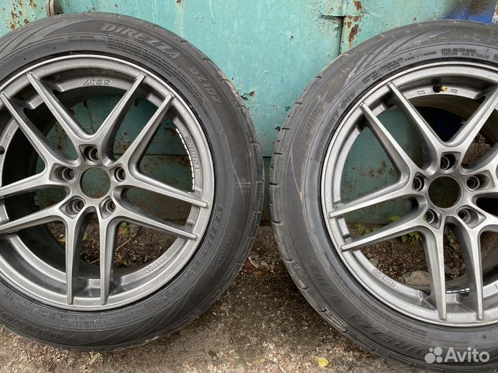 Колеса r17 5x112 ET 45 dia 66.6 Enkei SC37 215/55