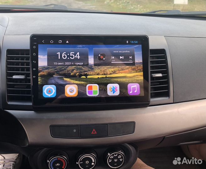 Магнитола андроид Mitsubishi Lancer X
