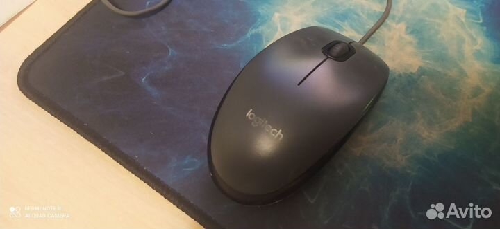 Проводная мышь logitech