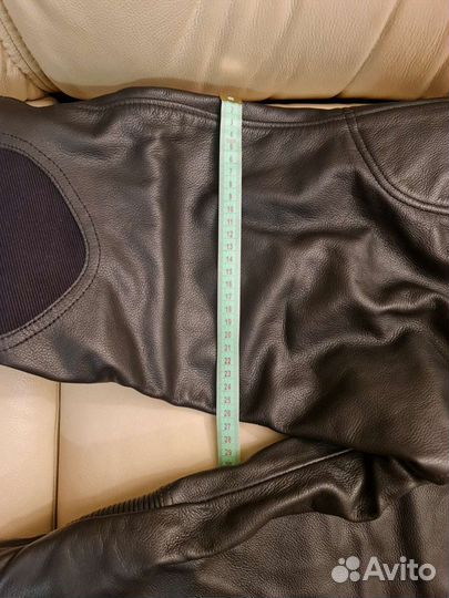 Мотоштаны кожаные