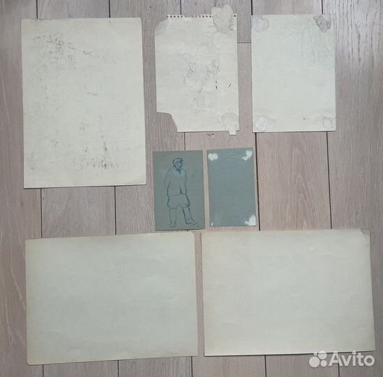 Рисунок графика картина. ссср, Трошин