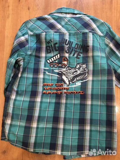 Рубашка на мальчика 122