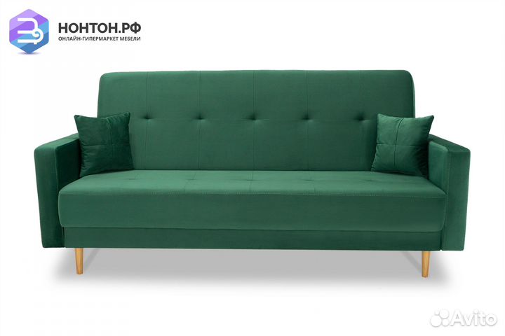 Диван книжка Фиеста Лайт зеленый