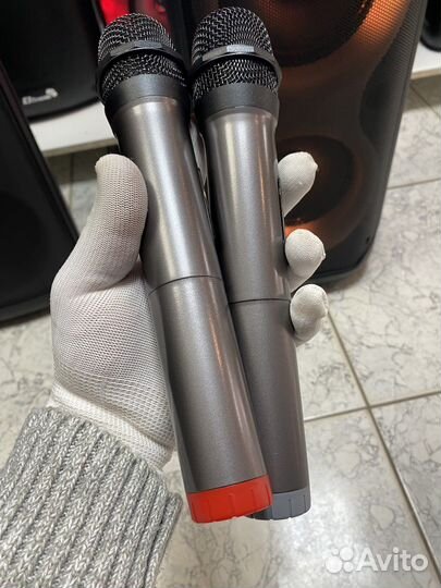 Колонка ELtronic 20-52 беспроводные 2 микрофона