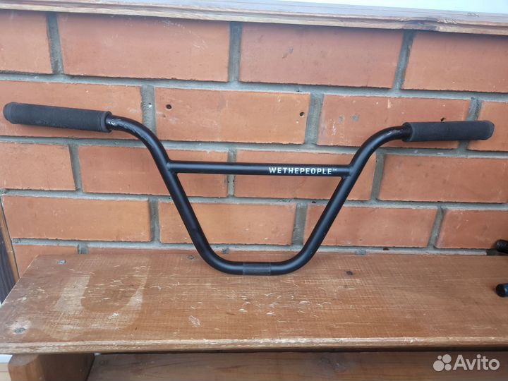 Руль bmx wtp + грипсы + баренды