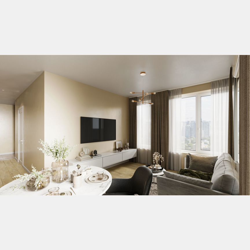 1-к. апартаменты, 41,7 м², 8/9 эт.