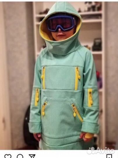 Анорак горнолыжный 6-7 лет куртка горнолыжная дет