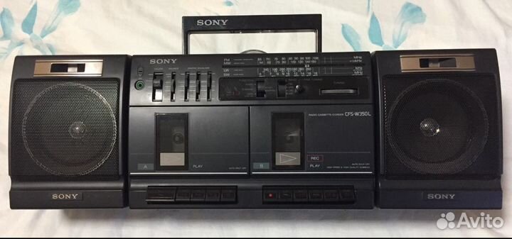 Магнитофон Sony CFS-W350l СССР в резерве