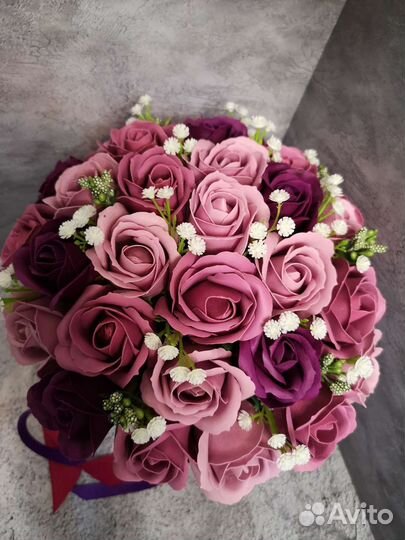 Букет в коробке