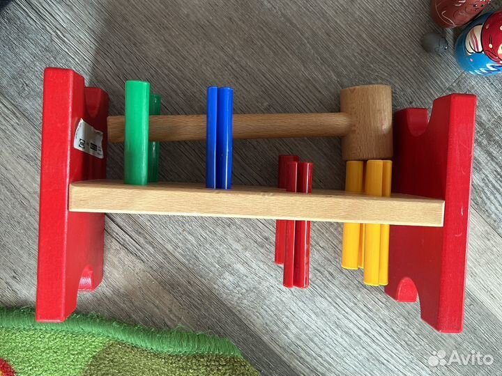 Развивающие игрушки Стучалка IKEA mula матрешка