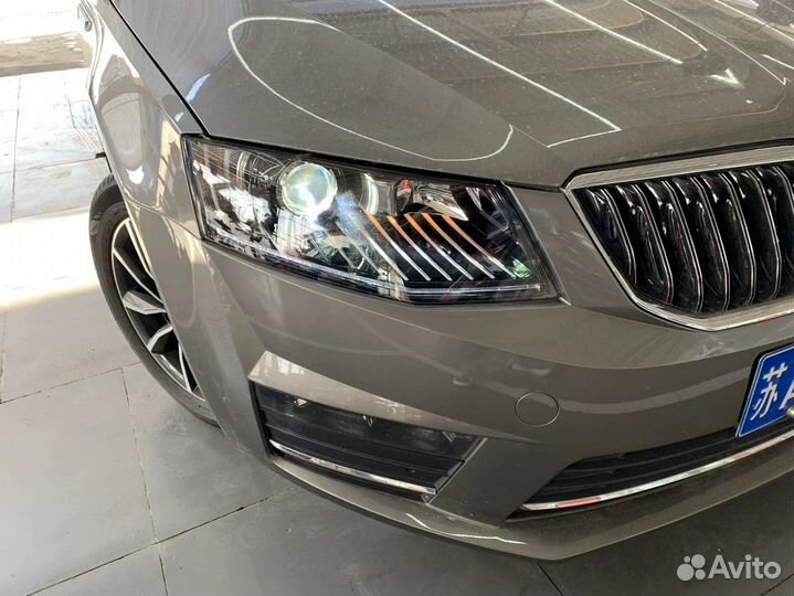 Фары led octavia a7