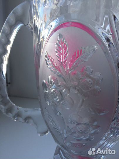Хрустальная ваза Чехия