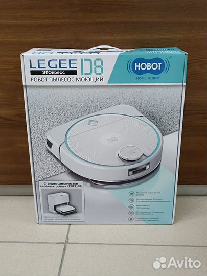 Робот пылесос моющий Hobot legee-D8