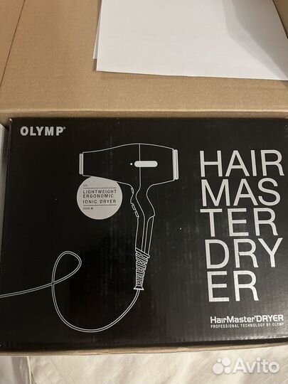 Фен olymp hair master dryer x1e новый