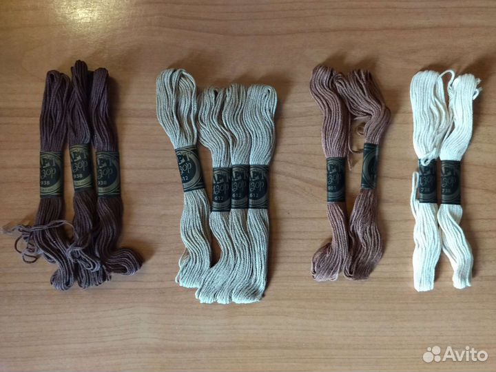 Нитки мулине новые