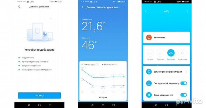 Увлажнитель воздуха xiaomi