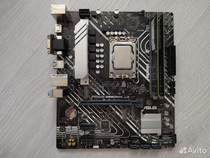 Комплект Asus Prime B660M-K D4+Intel i3-12100F+16