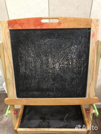 Мольберт для рисования двухсторонний