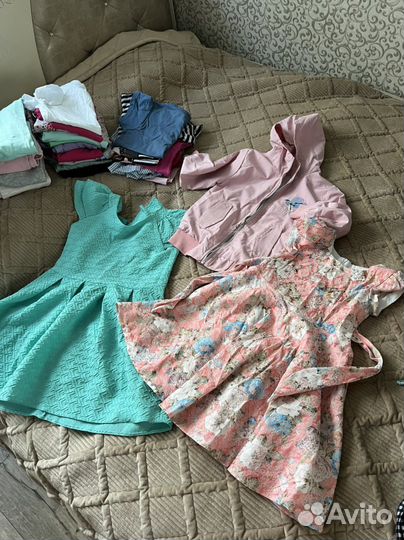 Пакет вещей для девочки 122-128-134