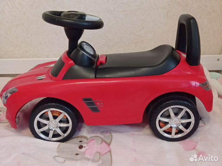 Детская машинка каталка mercedes