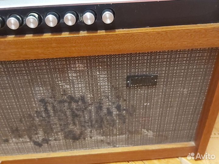 Радиола СССР ламповая Ригонда 102 рабочая