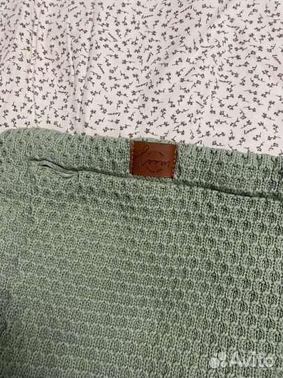 Конверт-плед на выписку loomknits