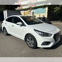 Hyundai Solaris 1.6 AT, 2018, 125 000 км, с пробегом, цена 1 490 000 руб.