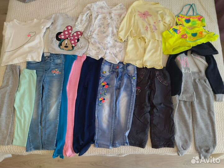 Вещи пакетом на девочку 2-4 года