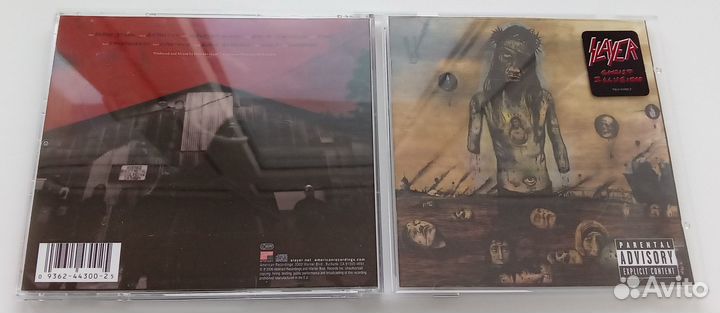 Slayer – Christ Illusion (CD, Europe press)