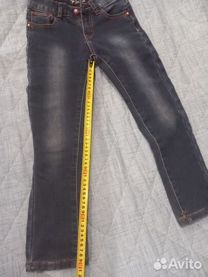 Джинсы утепленные