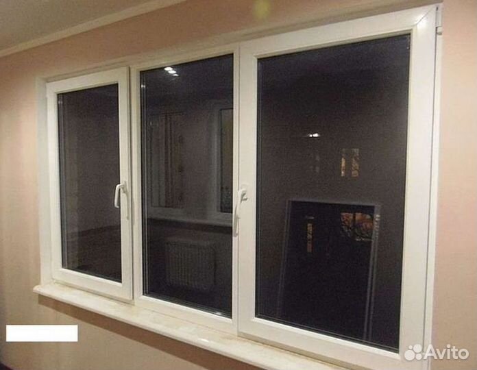 Пластиковое окно с установкой