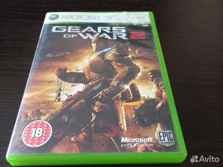 Игра для приставки xbox 360 gears of war 2