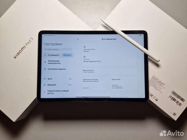 Xiaomi Mi Pad 5 Ростест + Стилус