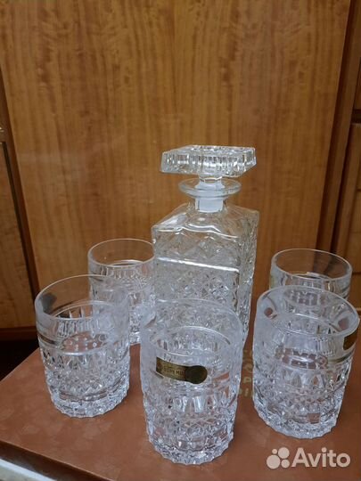Штофы и графины СССР хрусталь