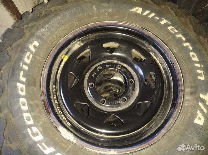 Внедорожные колеса гудрич