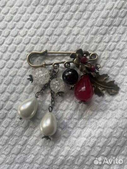 Брошь авторская работа