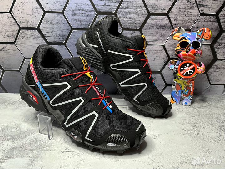 Кроссовки Salomon speedcross 3 черные