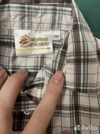 Рубашки и поло для мальчика 98-104