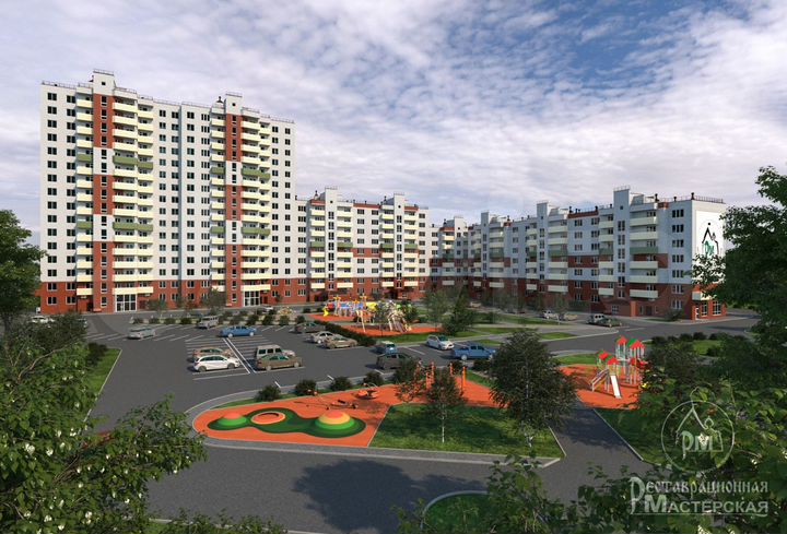 1-к. квартира, 42,6 м², 8/9 эт.