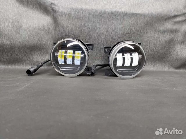 LED туманки Volkswagen polo Белый/Желтый