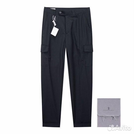 Брюки карго brunello cucinelli премиум