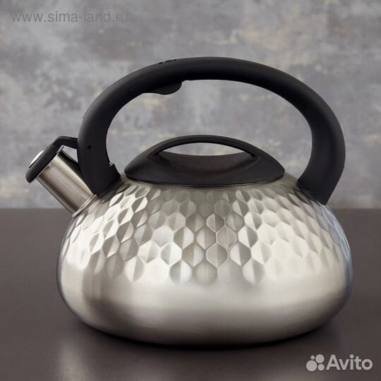 Чайник со свистком из нержавеющей стали Magistro G