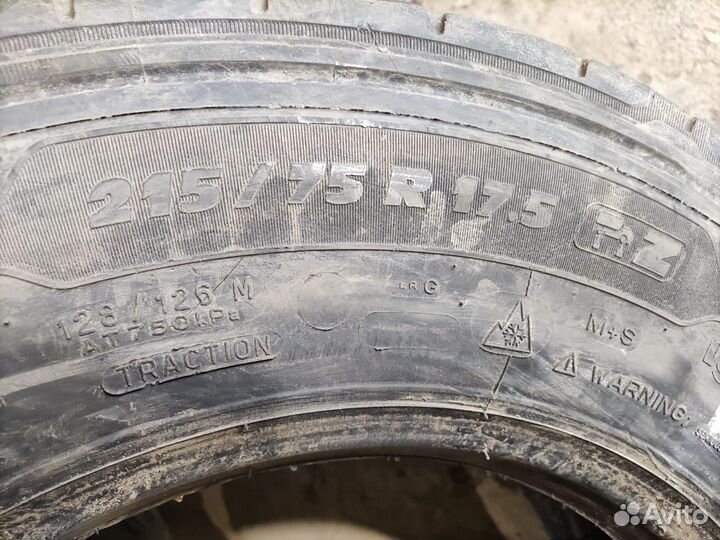 Грузовая шина бу 215 75 R17.5 Michelin