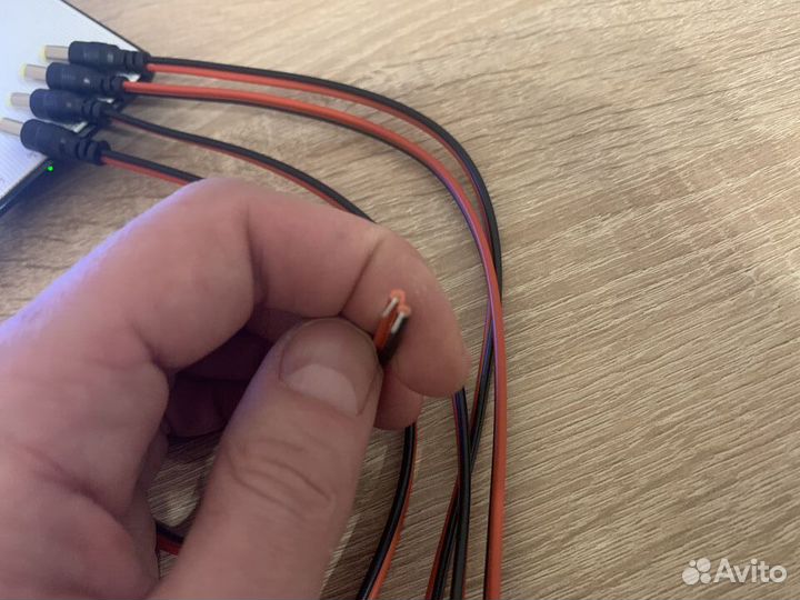 Штекер 2.1 x 5.5 новый