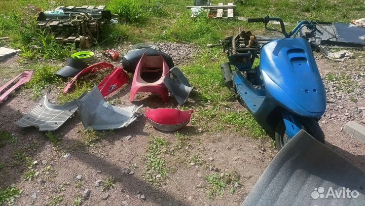 Пластик на японские скутеры honda