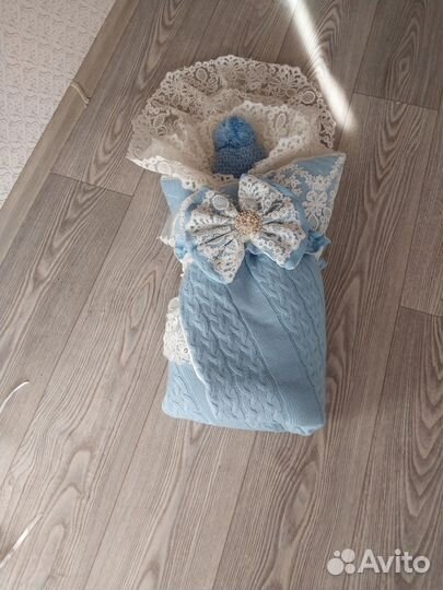 Одеяло уголок на выписку