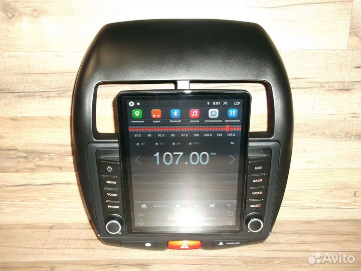 Магнитола Mitsubishi ASX Android Tesla 2010-2013