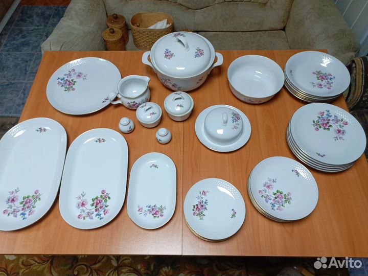 Столовый сервиз гдр
