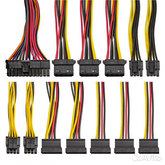 Блок питания 550W ExeGate UN550 (ATX, SC, 12cm fan