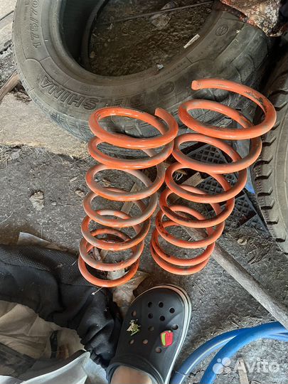 Задние пружины ваз 2107 с занижением -50
